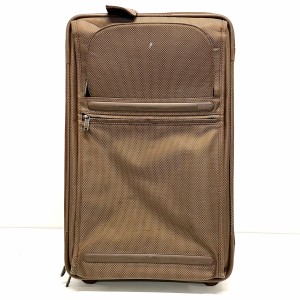 トゥミ TUMI キャリーバッグ レディース - 22022CH4 ブラウン TUMIナイロン 【中古】20240418