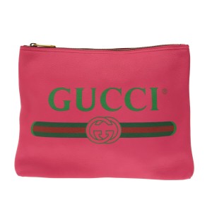 コール GUCCI クラッチバッグ ヴィンテージロゴ ポートフォリオ