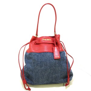 miumiu デニム バッグの通販|au PAY マーケット