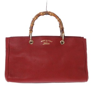 【超希少品】グッチ　GUCCI トートバッグ　ハンドバッグ　バンブー　アイボリー ショルダーバッグ 限定最安値