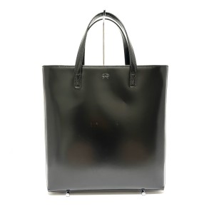 アニヤハインドマーチ Anya Hindmarch ハンドバッグ レディース  - 黒 レザー【中古】20240501