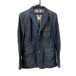 ラルフローレン RalphLauren ジャケット サイズ11 レディース - ダークネイビー デニム/ビンテージ加工【中古】20230727