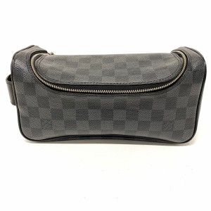 ルイヴィトン LOUIS VUITTON ポーチ ダミエグラフィット レディース トワレ・ポーチ N47625 ダミエグラフィット【中古】20240528