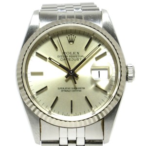 ロレックス ROLEX 腕時計 デイトジャスト 16234 メンズ SS×K18WG/ジュビリーブレス/20コマ/バーインデックス/不動/要OH【中古】20240220