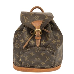 ルイヴィトン LOUIS VUITTON リュックサック モノグラム レディース ミニ・モンスリ M51137 モノグラム･キャンバス【中古】20240606