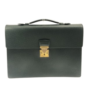 ルイヴィトン LOUIS VUITTON ビジネスバッグ タイガ レディース セルヴィエットクラド M30074 エピセア レザー【中古】20230817