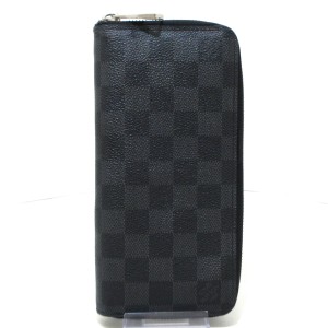 ルイヴィトン LOUIS VUITTON 長財布 ダミエグラフィット レディース ジッピーウォレットヴェルティカル N63095【中古】20230911