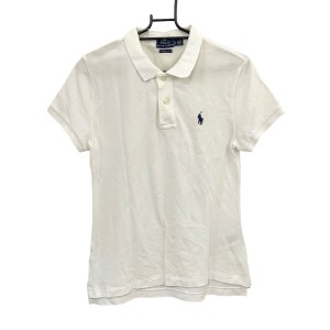 ポロラルフローレン POLObyRalphLauren 半袖ポロシャツ サイズSP S メンズ 美品 - 白【中古】20230911