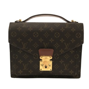 ルイヴィトン LOUIS VUITTON ハンドバッグ モノグラム レディース モンソー M51187 モノグラム・キャンバス【中古】20230831