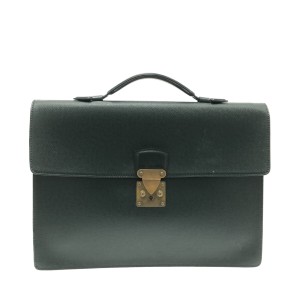 ルイヴィトン LOUIS VUITTON ビジネスバッグ タイガ レディース セルヴィエットクラド M30074 エピセア レザー【中古】20230906