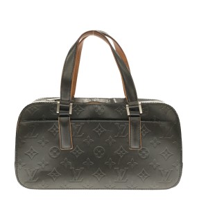 ルイヴィトン LOUIS VUITTON ハンドバッグ モノグラムマット レディース シェルトン M55172 ノワール カーフ【中古】20230906