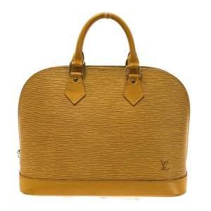 ルイヴィトン LOUIS VUITTON ハンドバッグ エピ レディース アルマ M52149 ジョーヌ レザー（LVロゴの刻印入り）【中古】20231006