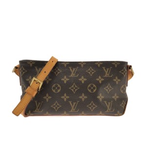 ルイヴィトン LOUIS VUITTON ショルダーバッグ モノグラム レディース トロター M51240 - モノグラム・キャンバス【中古】20231028