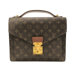 ルイヴィトン LOUIS VUITTON ハンドバッグ モノグラム レディース モンソー M51187 モノグラム・キャンバス【中古】20231122