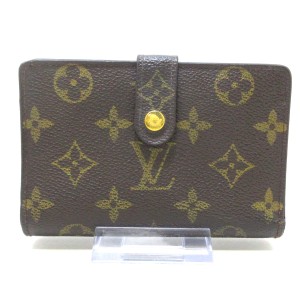 ルイヴィトン LOUIS VUITTON 2つ折り財布 モノグラム レディース 美品 ポルト モネ・ビエ ヴィエノワ M61663【中古】20231011