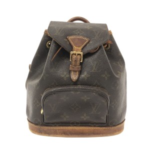 ルイヴィトン LOUIS VUITTON リュックサック モノグラム レディース ミニ・モンスリ M51137 モノグラム･キャンバス【中古】20231102