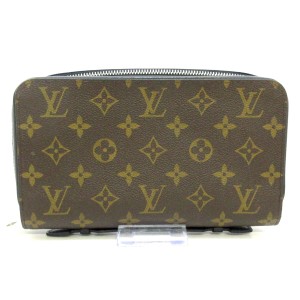 ルイヴィトン LOUIS VUITTON 長財布 モノグラムマカサー レディース ジッピーXL M61506 モノグラムマカサー【中古】20231010