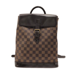 ルイヴィトン LOUIS VUITTON リュックサック ダミエ レディース ソーホー N51132 エベヌ ダミエ・キャンバス【中古】20231021