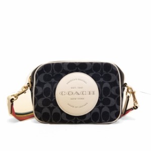 新品★COACH（コーチ）のシグネチャー斜めバック　白×ネイビー系