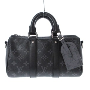 ルイヴィトン LOUIS VUITTON ハンドバッグ モノグラムエクリプスリバース レディース キーポルバンドリエール25 M46271【中古】20240403