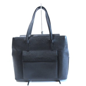 ロエベ LOEWE トートバッグ レディース - 黒 レザー【中古】20240611