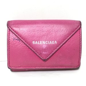 財布 バレンシアガ ピンクの通販｜au PAY マーケット