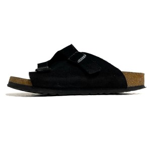 ビルケンシュトック BIRKEN STOCK サンダル 24 レディース - 黒 スエード【中古】20231030