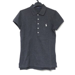 ポロラルフローレン POLObyRalphLauren 半袖ポロシャツ サイズSP S レディース 美品 - ダークグレー【中古】20231004