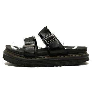 ドクターマーチン Dr.Martens サンダル UK 6 メンズ - 黒 レザー【中古】20231016