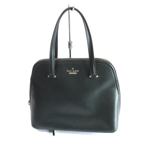 ケイトスペード Kate spade ハンドバッグ レディース - WKRU5897 ダークグリーン レザー【中古】20240508