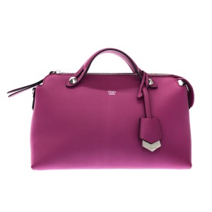 フェンディ FENDI ハンドバッグ レディース バイザウェイ 8BL124 ピンク イニシャル刻印 レザー【中古】20240401