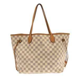 ルイヴィトン LOUIS VUITTON トートバッグ ダミエ レディース ネヴァーフルMM N51107 アズール ダミエ・キャンバス【中古】20240601