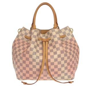 ルイヴィトン LOUIS VUITTON トートバッグ ダミエ レディース ジロラッタ N41579 アズール ダミエ･アズールキャンバス【中古】20240507