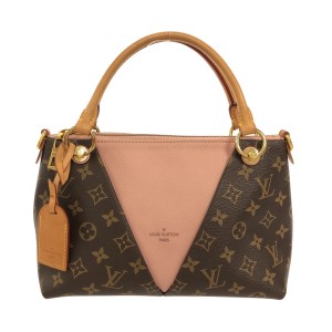 ルイヴィトン LOUIS VUITTON トートバッグ モノグラム レディース VトートBB M43967 ローズプードル【中古】20240524