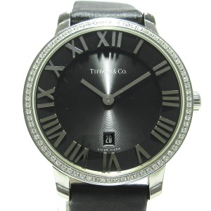 ティファニー TIFFANY&Co. 腕時計 アトラスドーム レディース 黒【中古】20240502
