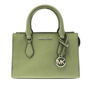 マイケルコース MICHAEL KORS ハンドバッグ レディース 美品 35S3S6HS5L ライトグリーン レザー【中古】20231006