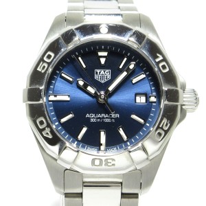 タグホイヤー TAG Heuer 腕時計 アクアレーサー WBD1412 レディース SS/2019.6 ブルー【中古】20240406