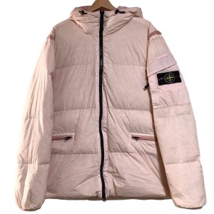 ストーンアイランド STONE ISLAND ダウンジャケット サイズXL メンズ - 771540223 ライトピンク 長袖/冬【中古】20240606