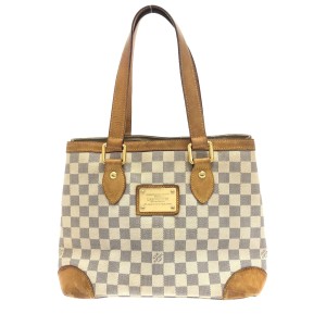 ルイヴィトン LOUIS VUITTON トートバッグ ダミエ レディース ハムプステッドPM N51207 アズール ダミエ・キャンバス【中古】20231102