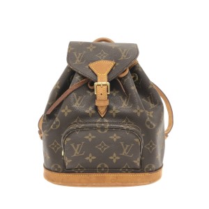 ルイヴィトン LOUIS VUITTON リュックサック モノグラム レディース ミニ・モンスリ M51137 モノグラム・キャンバス【中古】20231102