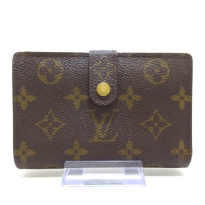 ルイヴィトン LOUIS VUITTON 2つ折り財布 モノグラム レディース ポルト モネ・ビエ ヴィエノワ M61663【中古】20231119