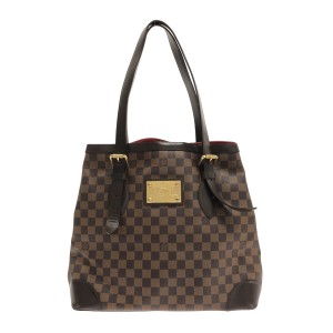 ルイヴィトン LOUIS VUITTON ショルダーバッグ ダミエ レディース ハムプステッドGM N51203 エベヌ ダミエ･キャンバス【中古】20231121