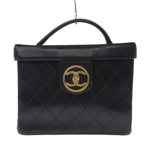 日本買蔵◆シャネル CHANEL◆黒プラスティックミラー　手鏡（USED ・非売品)◆ その他