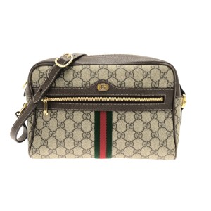 グッチ GUCCI ショルダーバッグ レディース オフィディア GGスプリーム スモール ショルダーバッグ 517080【中古】20231219