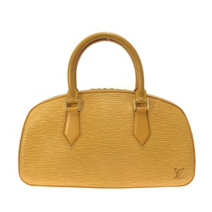 ルイヴィトン LOUIS VUITTON ハンドバッグ エピ レディース ジャスミン M52089 ジョーヌ レザー（LVのロゴ刻印入り）【中古】20231215