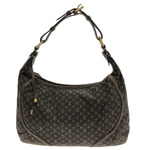 ルイヴィトン LOUIS VUITTON ショルダーバッグ モノグラムミニラン レディース マノンMM M95619 エベヌ【中古】20231227