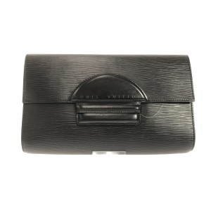 ルイヴィトン LOUIS VUITTON クラッチバッグ エピ レディース シャイヨー M52532 ノワール エピレザー【中古】20240413