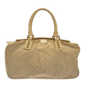 ルイヴィトン LOUIS VUITTON ハンドバッグ モノグラムミニラン レディース トラペーズGM M40063 グリ コットン×レザー【中古】20240424