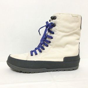 パタゴニア Patagonia ブーツ US6.5 レディース - アイボリー×グレー ナイロン×化学繊維【中古】20240424