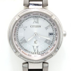 シチズン CITIZEN 腕時計 XC(クロスシー) H240-T021662 レディース シルバー【中古】20240216